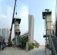 深圳某環保公司8000m3/h酸霧靜電除霧器