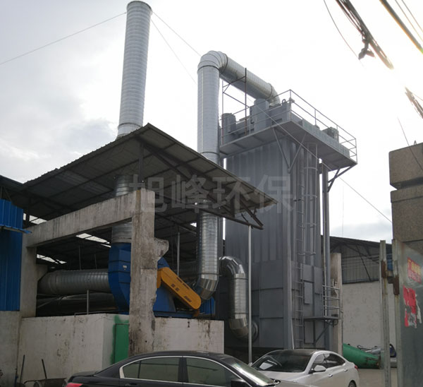 廣州油脂提煉油煙處理濕式靜電除塵器完工
